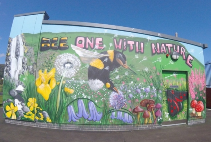 Bee one with nature